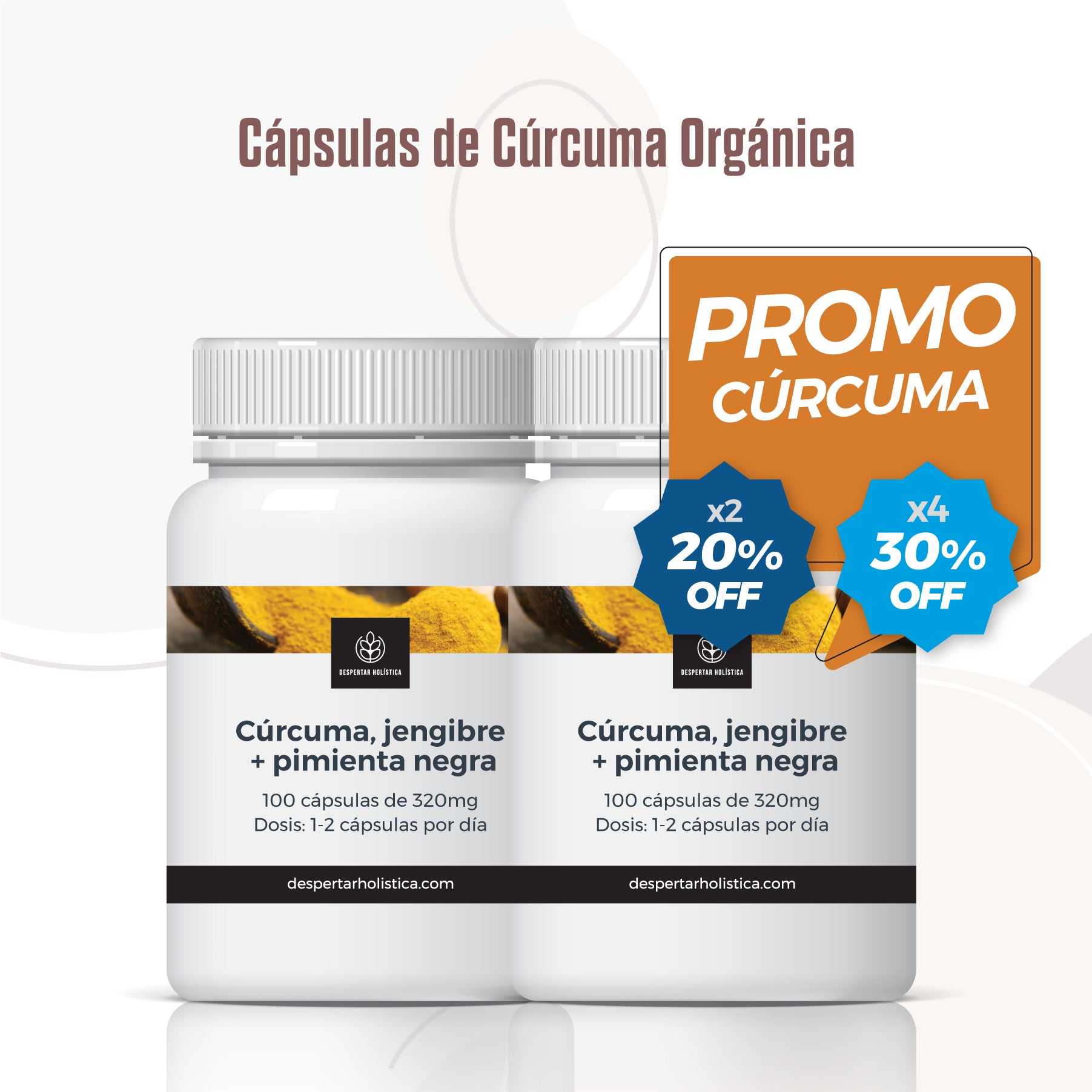Promo Cúrcuma Orgánica